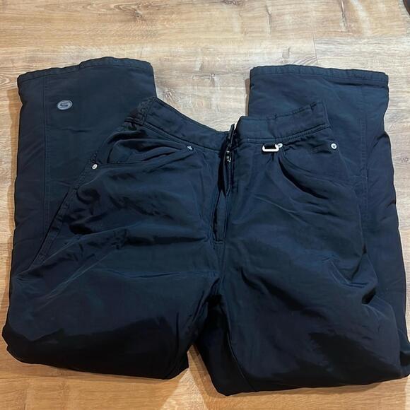 Slalom lined snow pants black size large - Picture 1 of 9